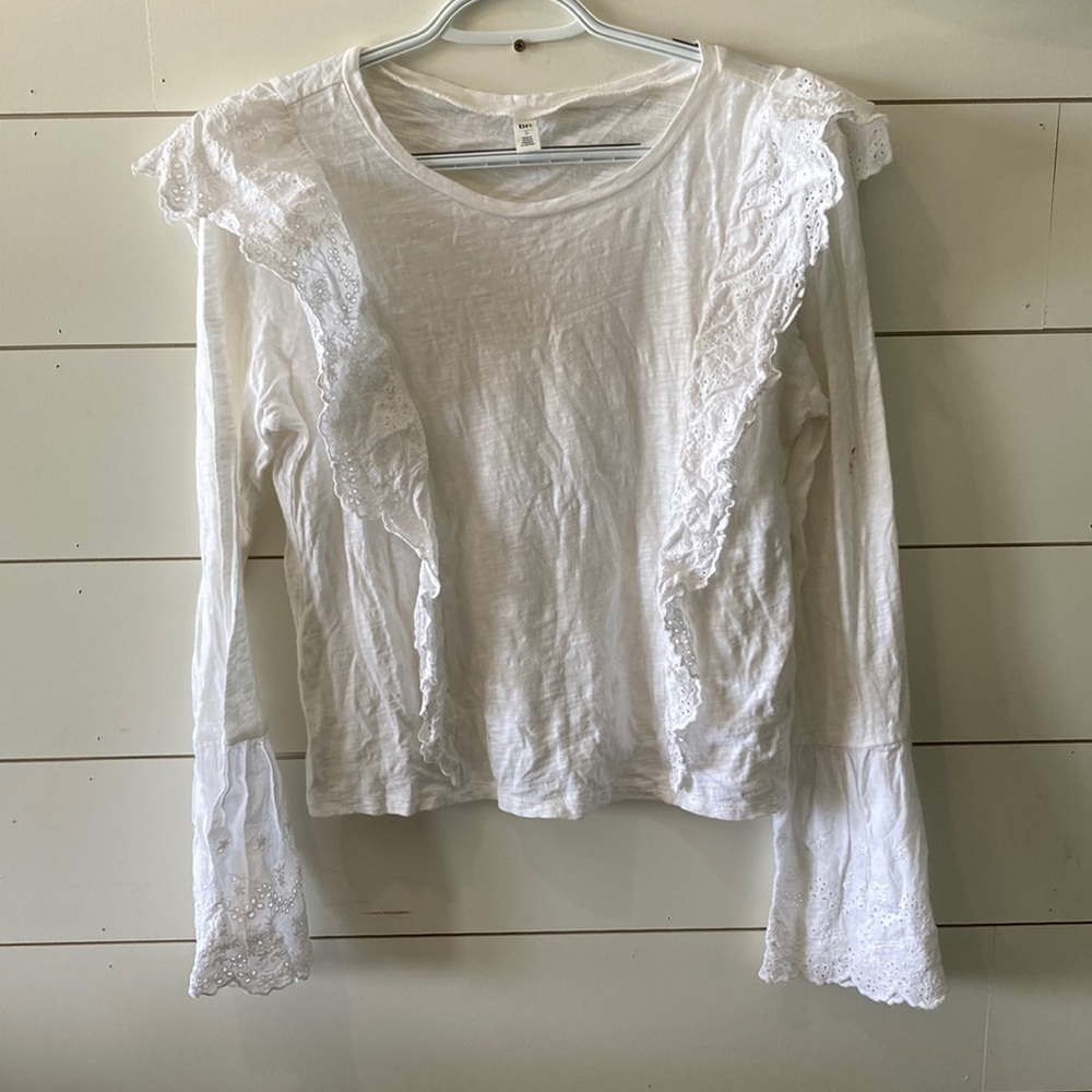 BP. Long sleeve white shirt. Small.